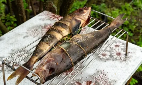 zdjęcie wędzonych ryb